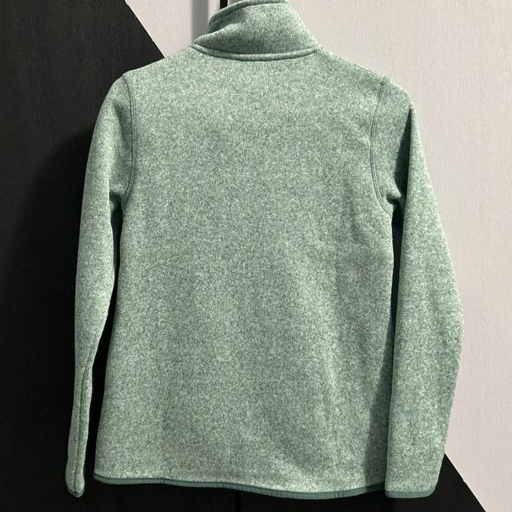 NWT Eddie Bauer Juniper Heathered Full Zip Sweater Fleece Jacket Women's XS‎